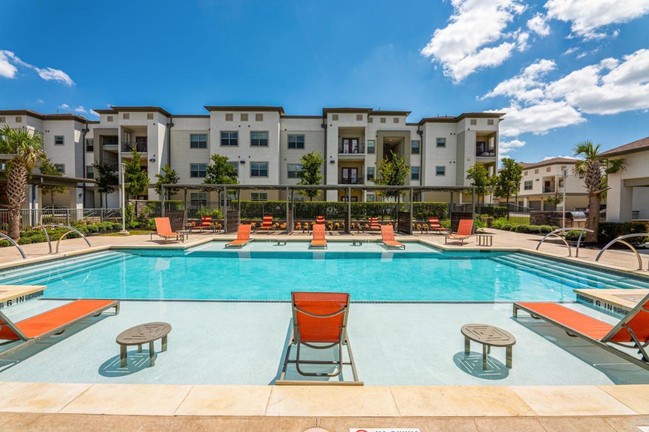 Ferienwohnung Luxe 3B/2B Getaway - Pool, Gym, Parking, Pet Wash Leander Exterior foto