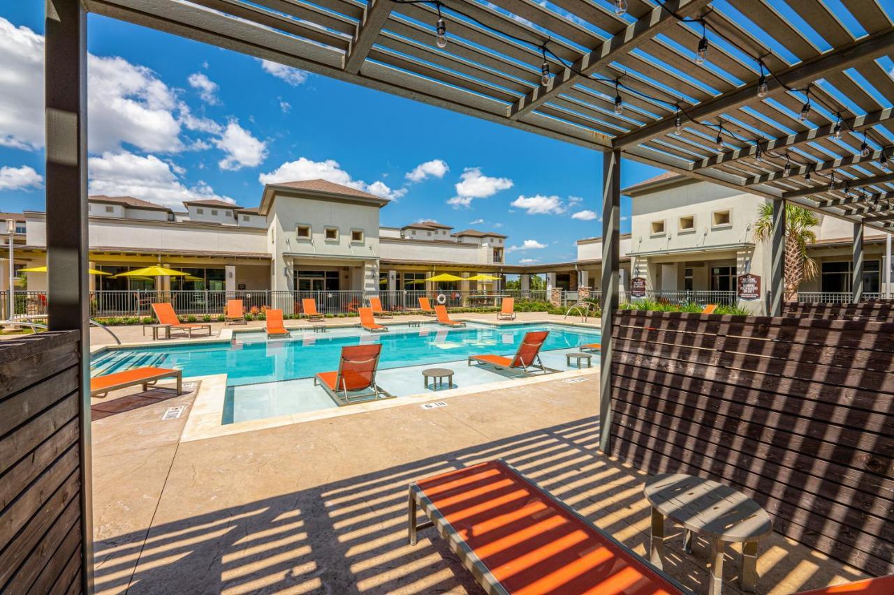 Ferienwohnung Luxe 3B/2B Getaway - Pool, Gym, Parking, Pet Wash Leander Exterior foto